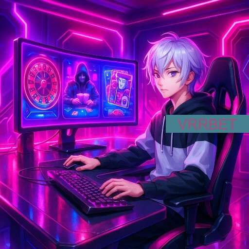 Imagem promocional da VRRBET mostrando a plataforma e suas vantagens