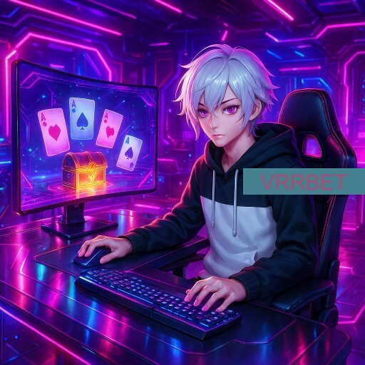 Imagem promocional da VRRBET mostrando a plataforma e suas vantagens